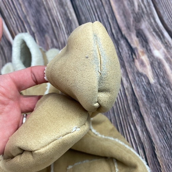 Baby Gap Faux Suede (Poly) & Shearling Bear Snow Onesie - Sz 6-12 Month - Picture 10 of 15